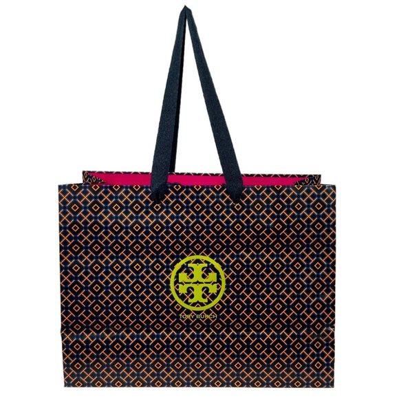 Tory Burch Paper Gift Bag in Blue - Picture 1 of 2